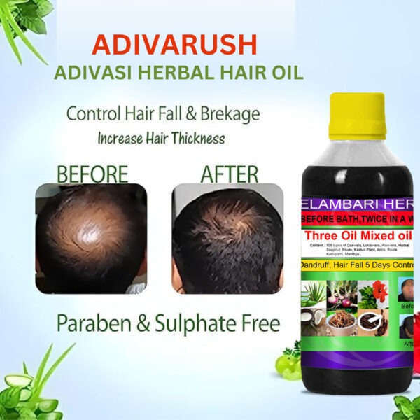 neelambari adivasi hair oil